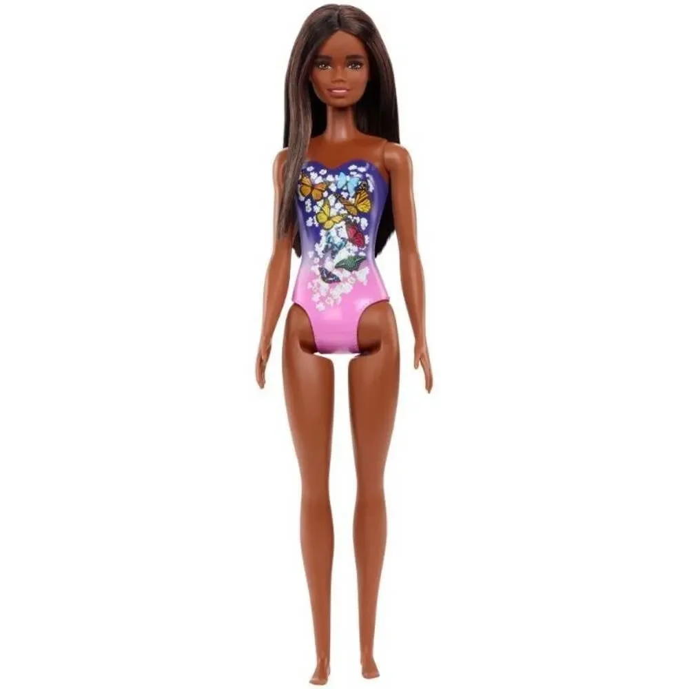 Barbie Beach Doll - Butterflies & Baby's Breath Fashion Barbie Black toy doll